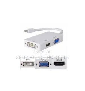 Mini DisplayPort to HDMI/DVI/VGA Adapter for MacBook