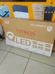 Brand New Vitron 43" Frameless Smart QLED Android TV HTC4300QFS - 1