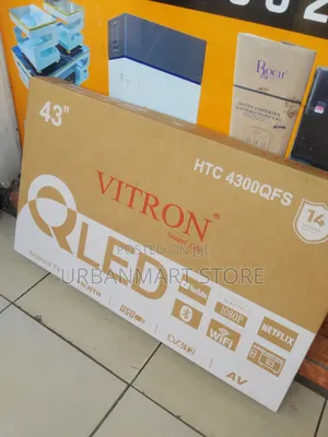 Brand New Vitron 43" Full HD QLED Smart Android TV