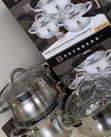 6pcs Edenburg Stainless Steel Cookware Set - 1