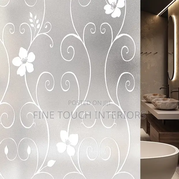 Wash Room Privacy Window Film - 1