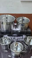 10pcs Edenburg Stainless Steel Cookware Set - 1