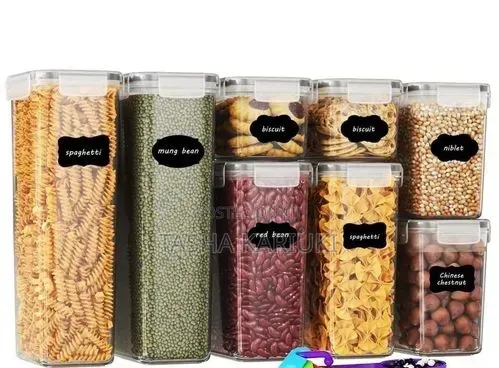 8pcs Food Storage Container Set - 1