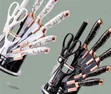 Marble Kitchen Knife Set - Stainless Steel - 2