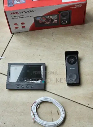 Hikvision Wired Video Intercom System, 7-Inch Doorbell