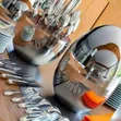 Cutlery Set Eggshell 36pcs Executive Set - 1