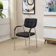 Black Catalina Visitor Chair - 3