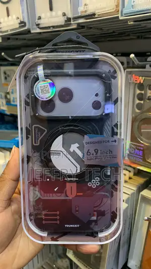 YOUNGKIT Magnetic Stand Case kwa iPhone 17 Pro Max