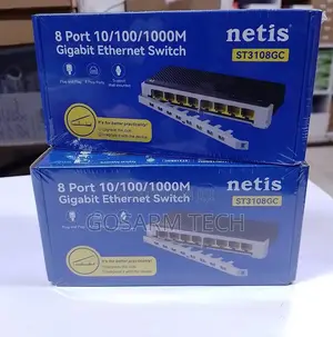 Netis ST3108GC Switch ya Gigabit isiyosimamiwa ya Port 8