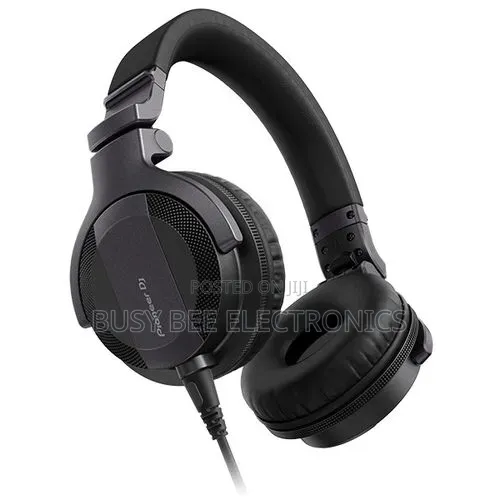 Pioneer DJ HDJ-CUE1 On-Ear Wired DJ Headphones - Black - 1