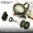 Pioneer DJ HDJ-CUE1 Headphones za Mkono za Wired - Nyeusi - 2
