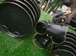 Set ya Vyombo vya Kula 18pcs Ubora wa Juu - Nyeusi - 1