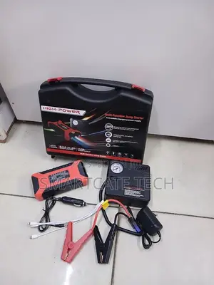 12V 99800mAh Car Jump Starter with Air Pump