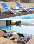 Swimming Pool Sunbed - Novo Abrasive - 2