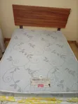 Slumberland Orthopedic Queen Mattress with Bed Frame - 1