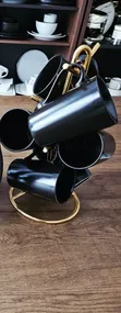 High Quality Black Mug Set (6pcs) - 2