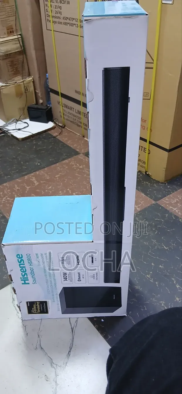 Hisense 2.1 HS1800 Soundbar - 140W, Bluetooth/USB - 1