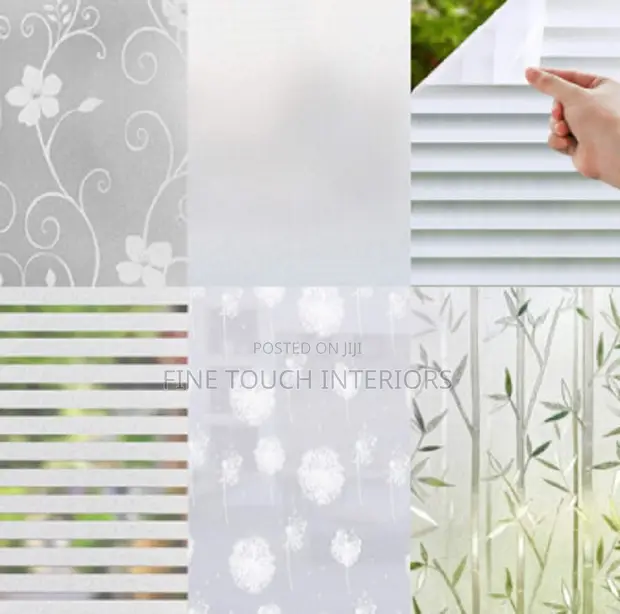 Frosted Window Tint - Faragha na Mtindo - 1