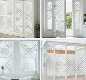 High-Quality Frosted Window Film Installation