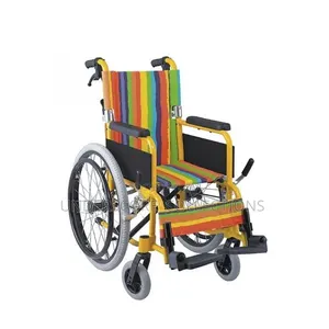 Pediatric Manual Wheelchair - Rainbow Stripes