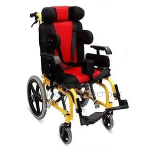 Pediatric Cerebral Palsy Wheelchair - Yellow Frame
