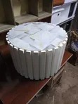 Jedwali la Mviringo la Ideal - Urefu wa 24cm - 2