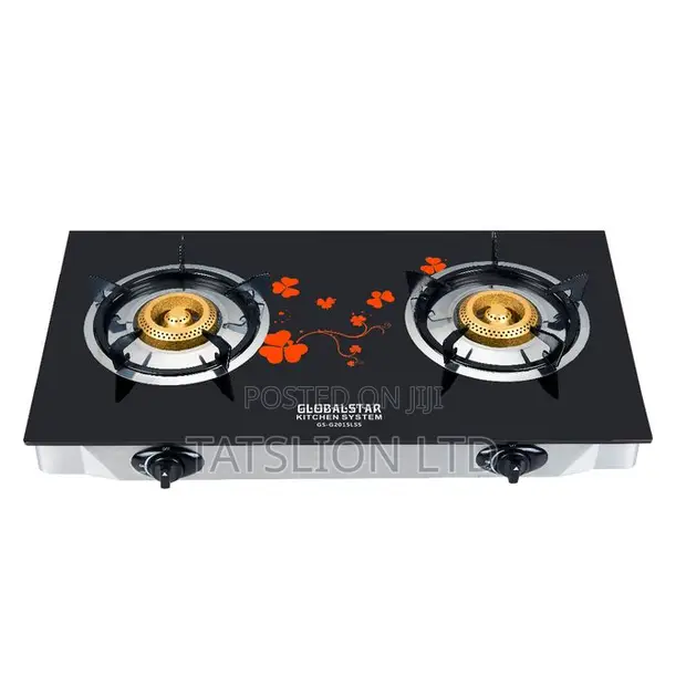 Globalstar 2-Burner Gas Stove with Glass Top - 1