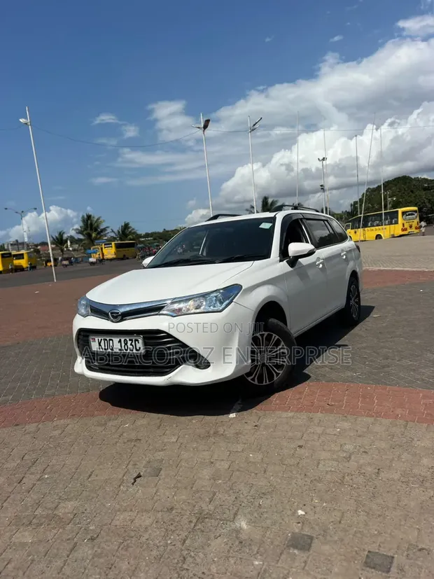 Toyota Corolla Fielder 2017 Nyeupe - 1