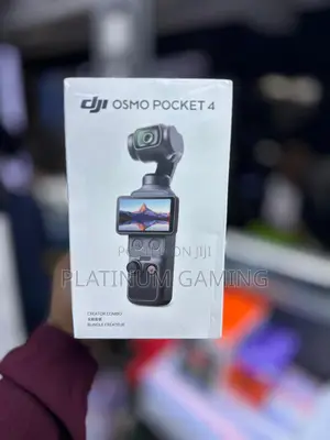 DJI Osmo Pocket 4 Creator Combo Kamera ya Vlogging 4K