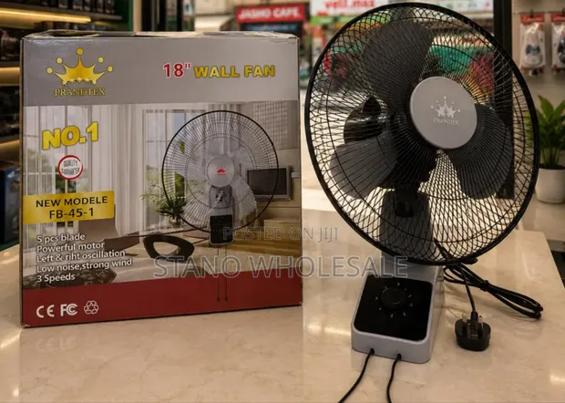 Wall Fan Mpya na Remote - 1