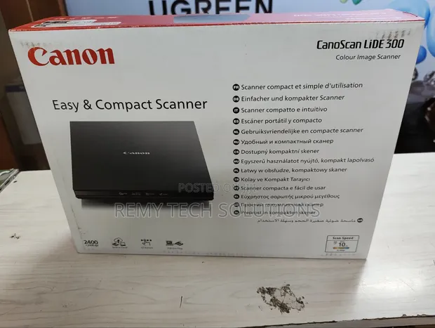 Canon CanoScan LiDE 300 Flatbed Scanner - 1