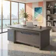 Kifaa cha Ofisi cha Mtendaji cha 1.8m - Kahawia - 3