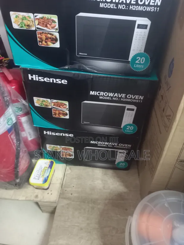 Hisense Digital Microwave Nyeupe Mpya - 1