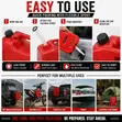 20L Jerry Can ya Mafuta Portable yenye Spout & Brackets - 2