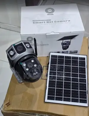 Kamera ya V380 Pro 4G Dual-Lens Solar PTZ