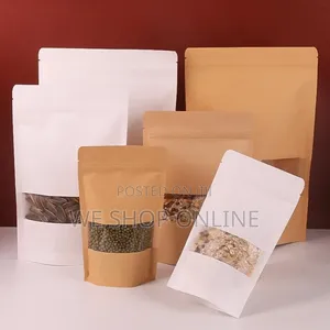 Kraft Pouch Bags (20x30cm) - Set of 50