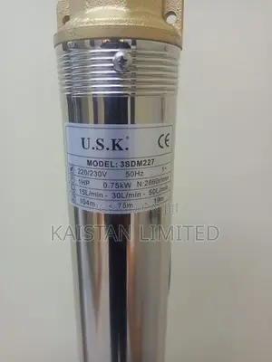 USK Slim 1HP Submersible Water Pump 750W