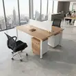 Modern Customized Two-User Office Desk - 3