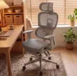 Executive Office Chair with Footrest - 2