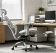 Executive Office Chair with Footrest - 5
