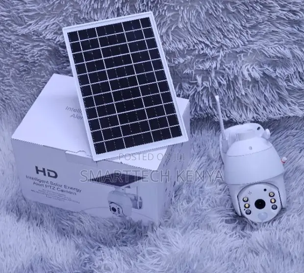 Ubox 4G PTZ Solar Powered Security Camera - 1