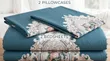6x7 Bedsheet Set - 2 Sheets, 2 Pillow Cases - 3