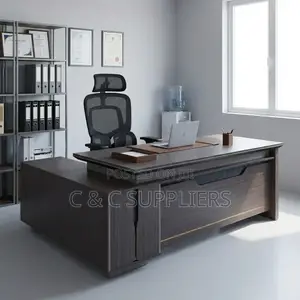 Directors C&C L-Shaped Table - 1800mm