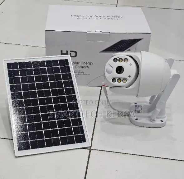 Ubox 4G Solar PTZ Camera - Wireless Security - 1