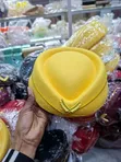 Yellow Stewardess/Air Hostess Hat - 3