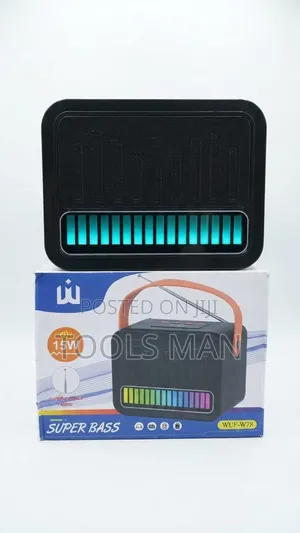 WUF-W78 15W Spika ya Bluetooth Inayobebeka na Redio ya FM