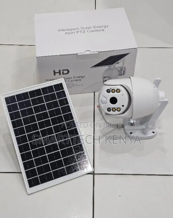 4MP Ubox Intelligent Solar PTZ 4G Camera - 1