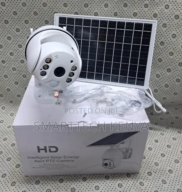4MP 4G PTZ Solar Intelligent CCTV Camera - 1