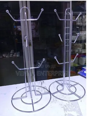 Silver Stainless Steel Cup Holder