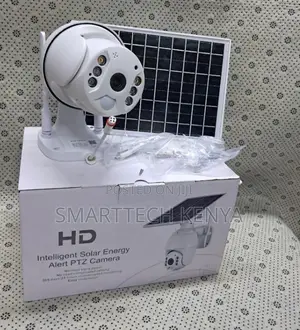 Ubox Solar PTZ 4G Wireless Outdoor CCTV Camera 2MP